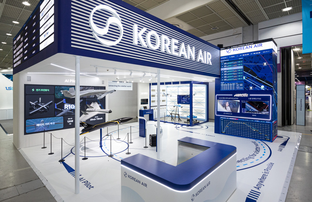 ▲‘넥스트라이즈(NextRise) 2026’ 대한항공 부스 전경. (사진=대한항공)