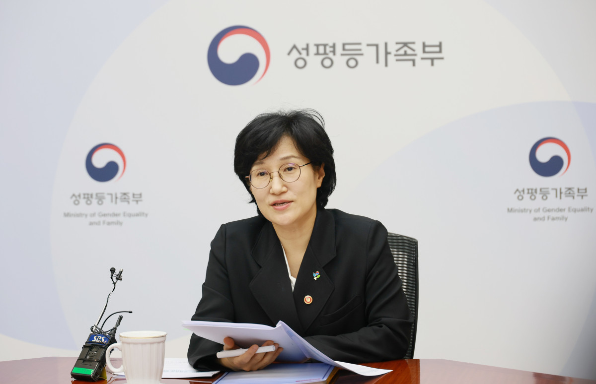▲원민경 성평등가족부 장관. (사진=성평등가족부)