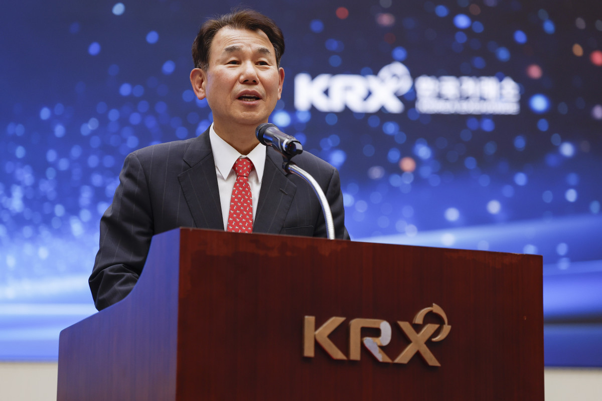 ▲정은보 한국거래소 이사장. (사진=뉴시스)