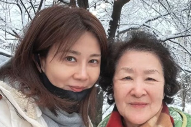 ▲양정아와 모친. (출처=KBS2 '황신혜의 같이삽시다' 캡처)