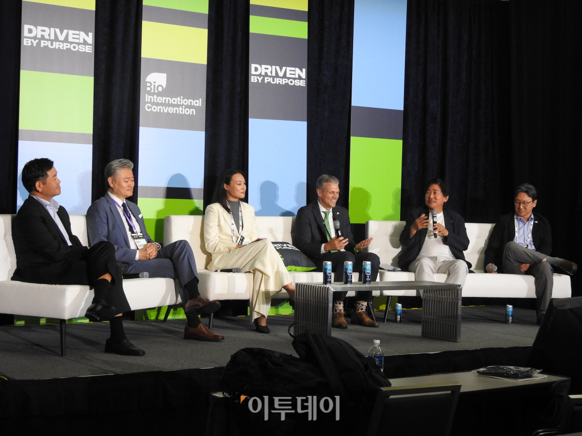 ▲세계 최대 바이오 행사인 ‘바이오 인터내셔널 컨벤션 2026(BIO USA)’에서 한국 바이오산업을 주제로 특별 세션을 열었다. (노상우 기자 nswreal@)