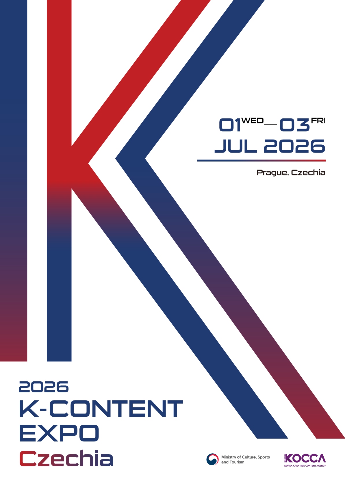 ▲2026 체코 K콘텐츠 엑스포 포스터 (사진제공=콘진원)