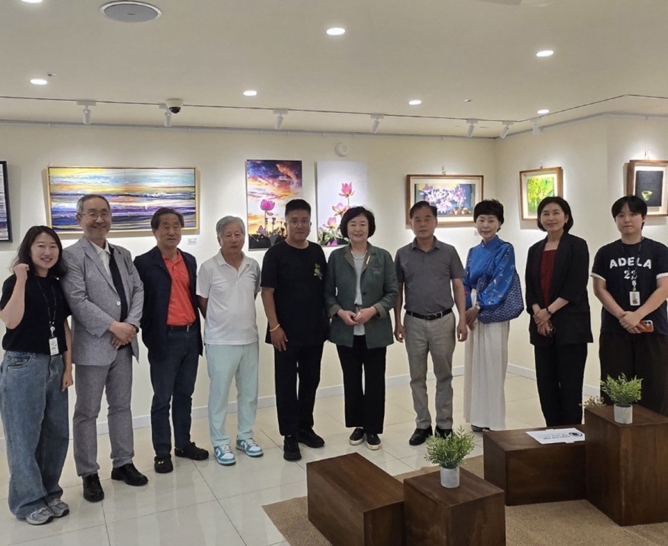▲한송예술인촌 지역작가초대전 (사진제공=양산시청)