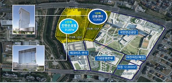 ▲전북국제금융센터 위치도 (사진제공=전북특별자치도)