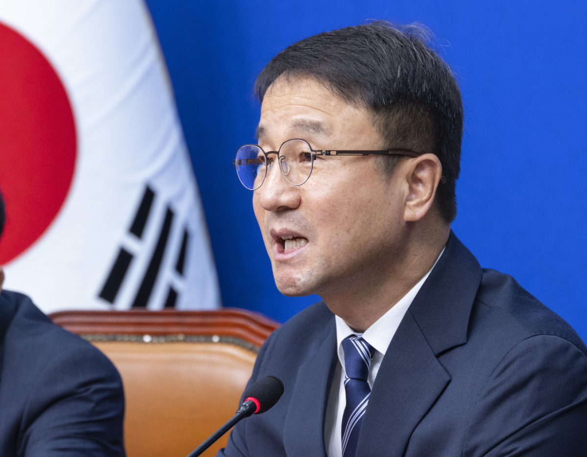 ▲더불어민주당 한병도 당 대표 직무대행 겸 원내대표가 26일 국회에서 열린 최고위원회의에서 발언하고 있다. (사진=연합뉴스)