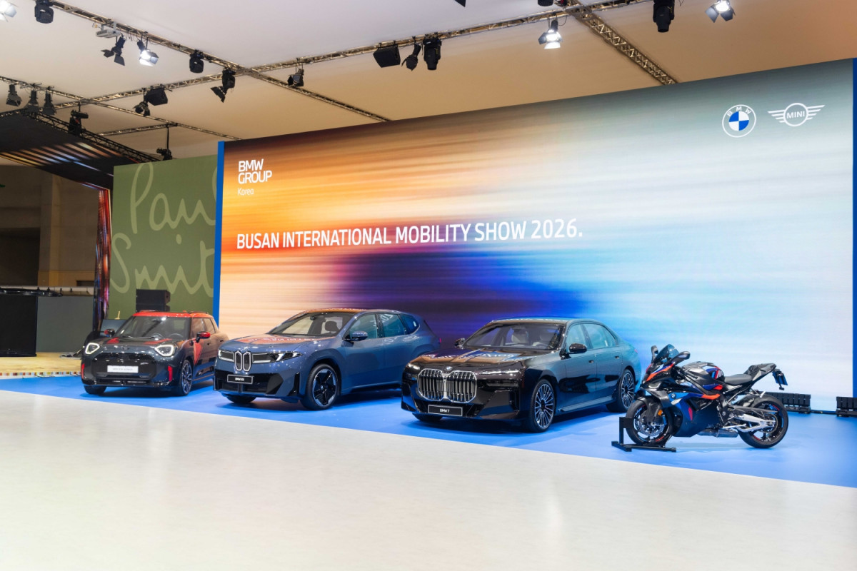 ▲BMW그룹 코리아 부산모빌리티쇼 출품 차량. (사진=BMW)