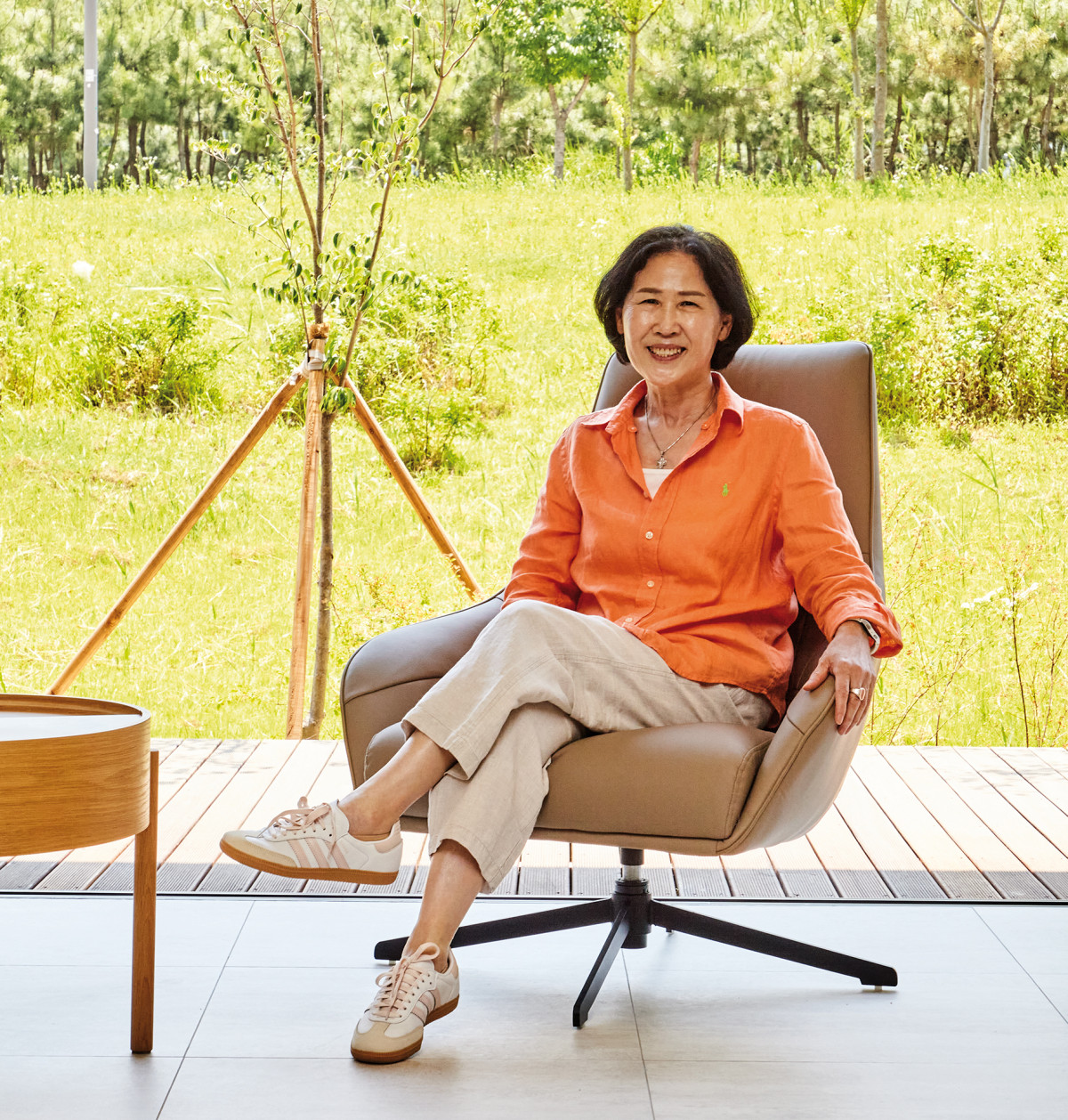 ▲김인옥(68) 회원.(이미지=박진주 프리랜서)