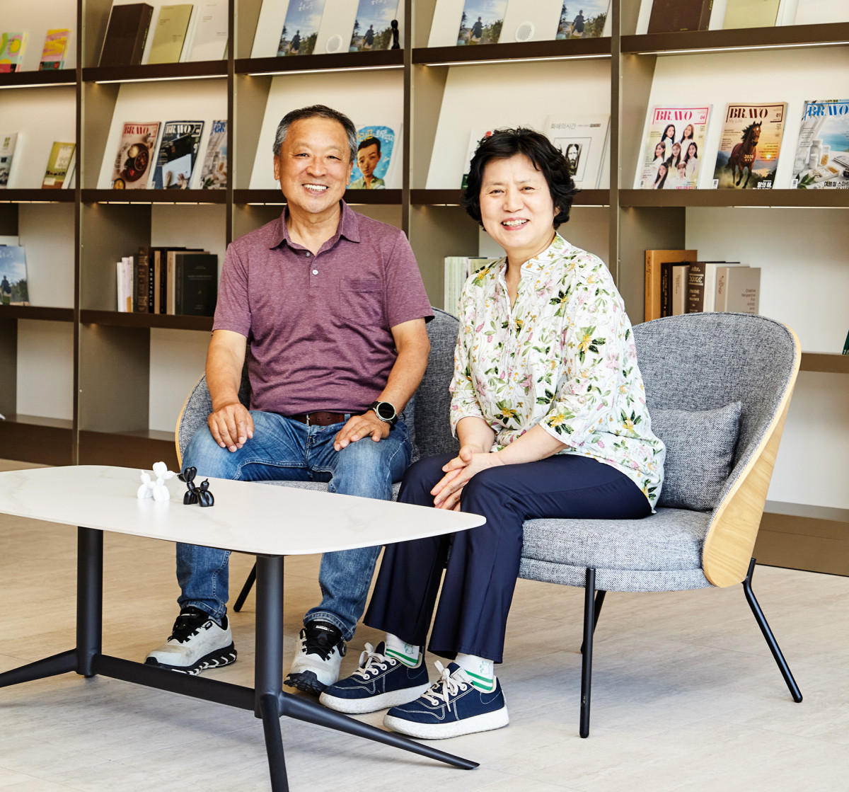 ▲구연호(69)·김성애(69) 부부.(이미지=박진주 프리랜서)