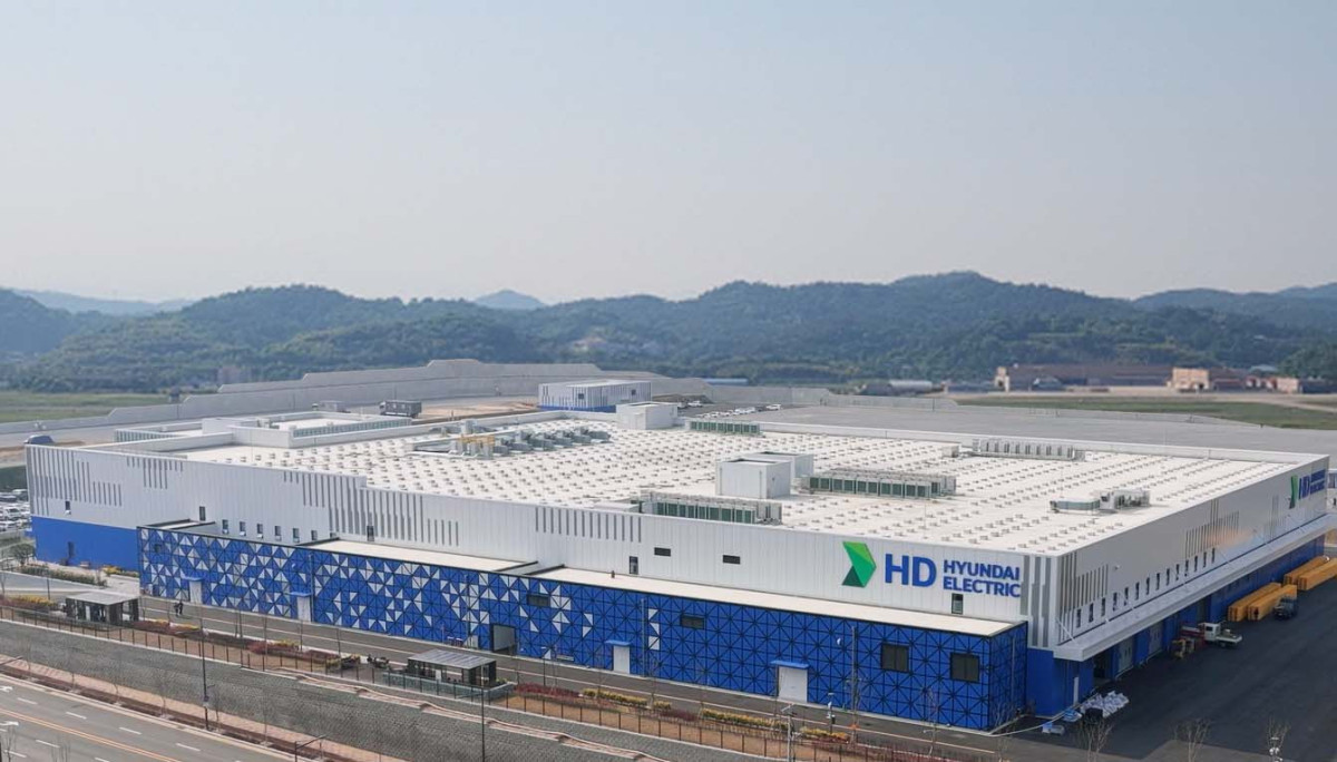 ▲HD현대일렉트릭 청주 배전캠퍼스 전경 (사진제공=HD현대일렉트릭)