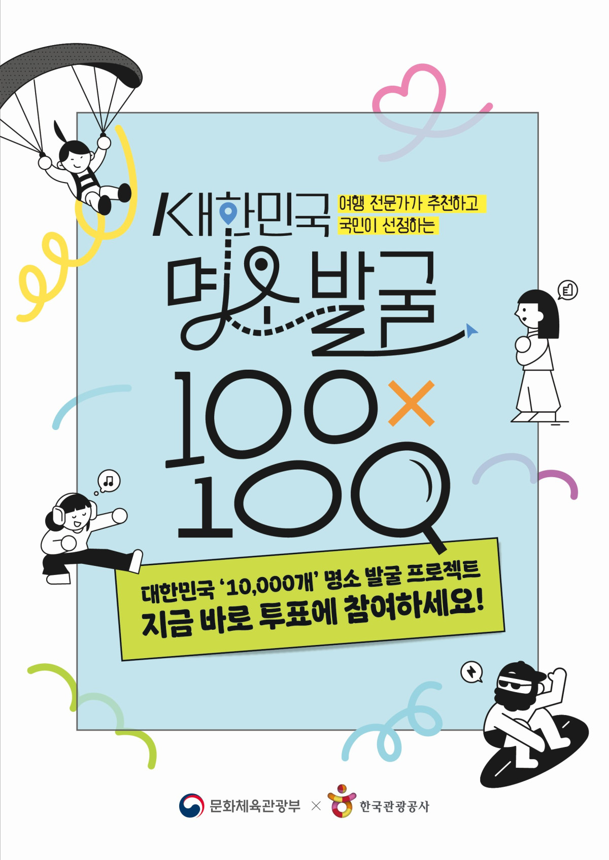 ▲대한민국 '10000개' 명소 발굴 프로젝트 (사진제공=문체부)