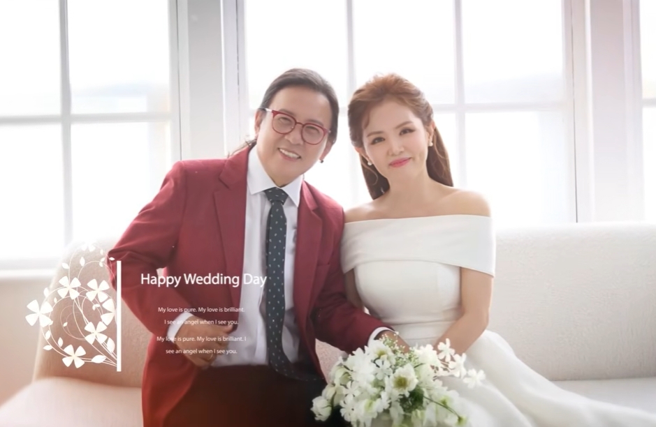 ▲김인효 나미애 부부. (출처=유튜브 '나미애TV' 갈무리)