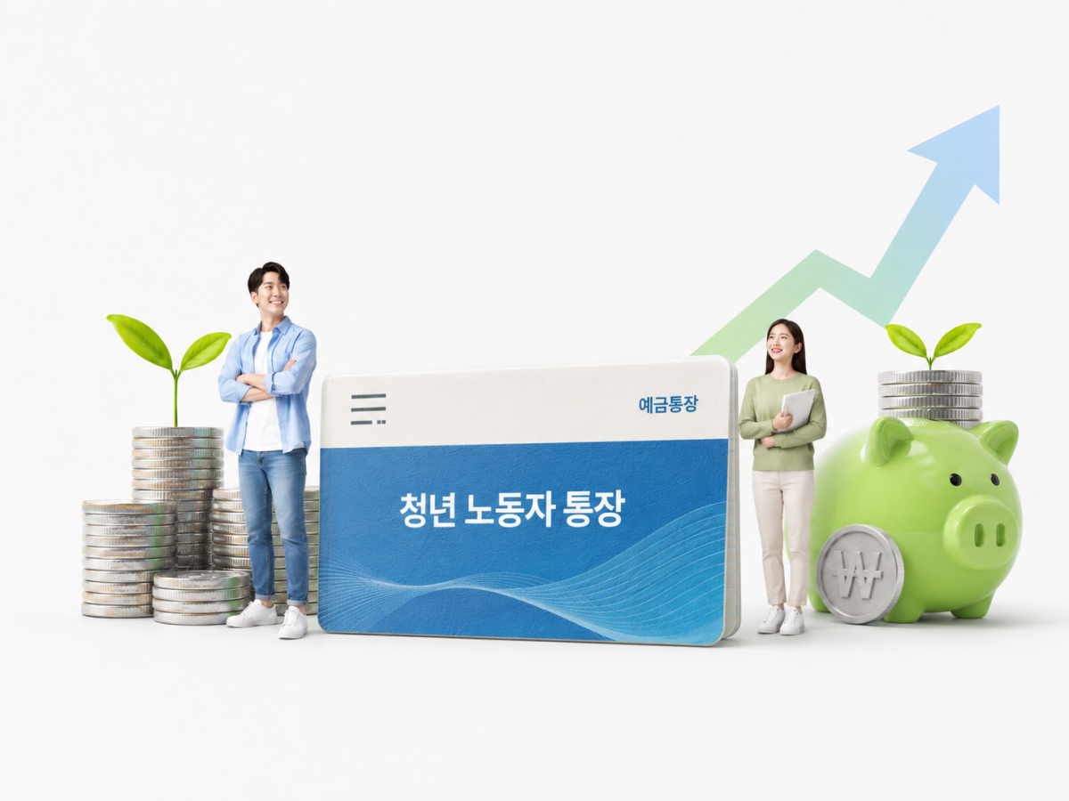 ▲AI를 활용해 만든 경기도 청년 노동자 통장 (사진=챗GPT AI 생성)