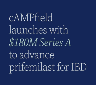 cAMPfield, 1.8억弗 "출범"..中'PDE4 저해제' UC·CD 2상