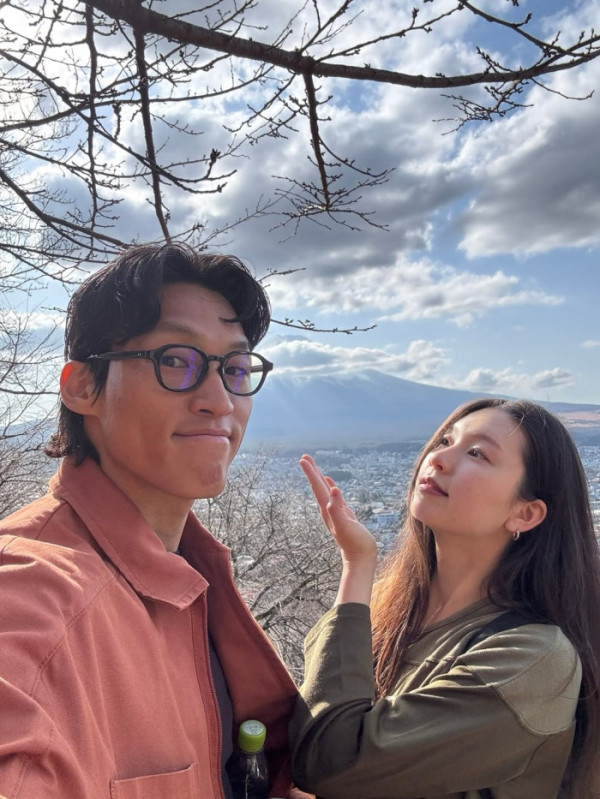 ▲김승규 김진경 부부(사진출처=김진경 SNS)