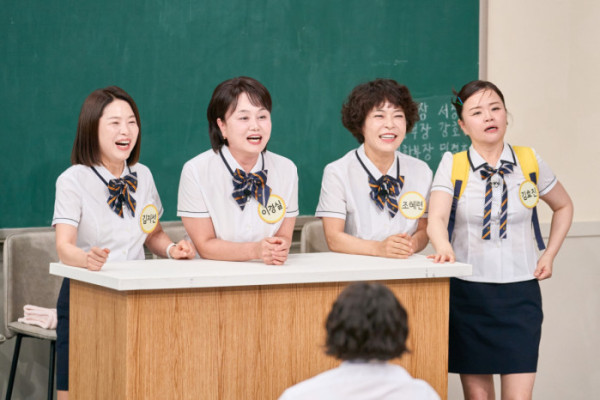 ▲'아는 형님' 김지선, 이경실, 조혜련, 김효진(사진출처=JTBC)