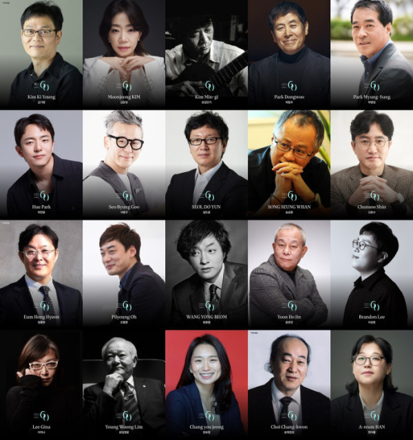 ▲파워하우스 60 창작자·제작자(사진출처=각 제작사 및 소속사)