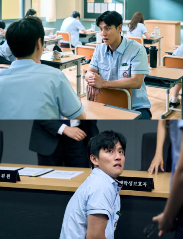 ▲'참교육' 이치호 역을 맡아 열연을 펼친 배우 김재선(사진출처=넷플릭스)