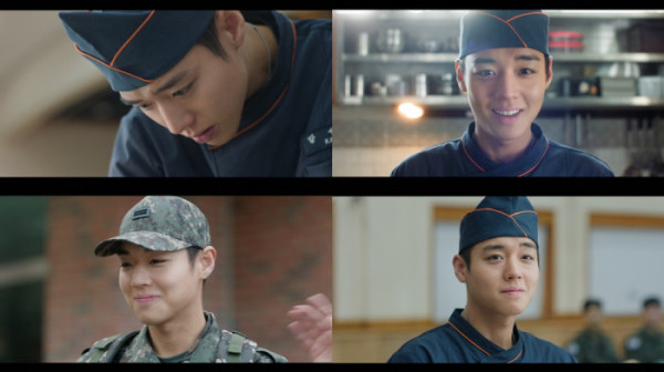▲‘취사병 전설이 되다’ 박지훈(사진출처=tvN)