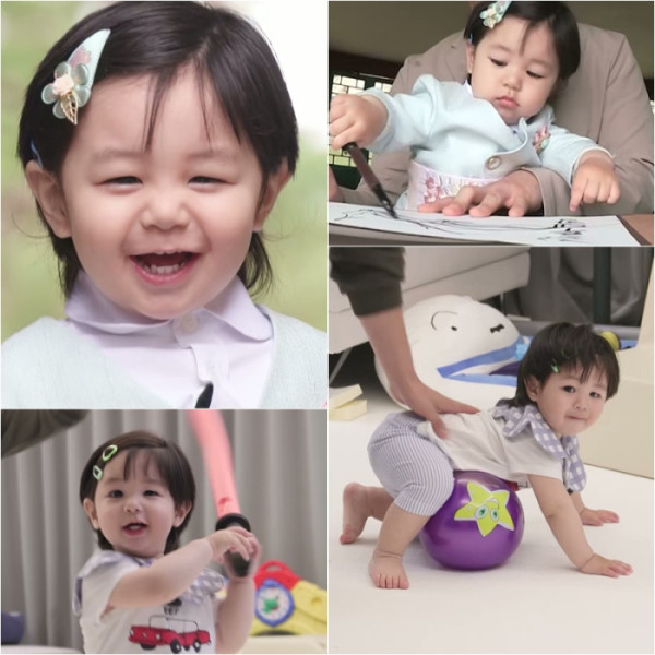 ▲'슈퍼맨이 돌아왔다' 하루(사진출처=KBS2)