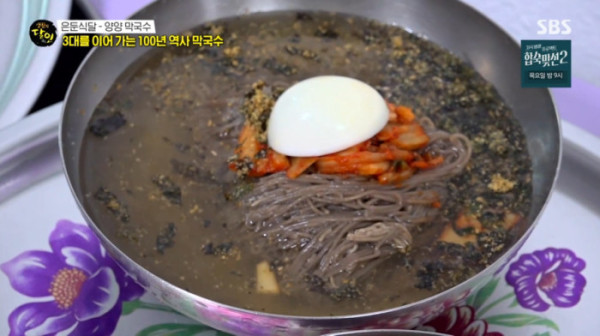 ▲'생활의 달인' 막국수(사진=SBS 방송화면 캡처)