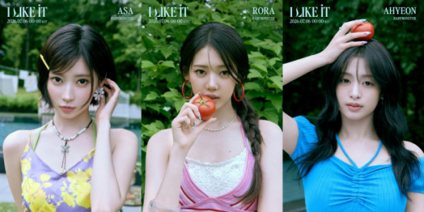 ▲베이비몬스터 아사(왼쪽부터), 로라, 아현(사진출처=YG엔터테인먼트)