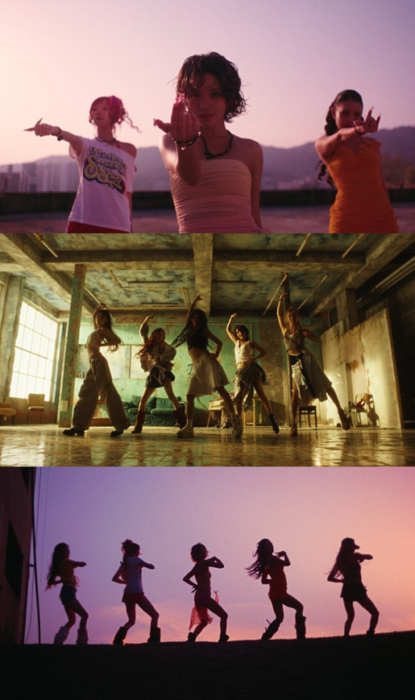 ▲아이들 'Gimme Dat Love' 티저(사진출처=큐브엔터테인먼트)