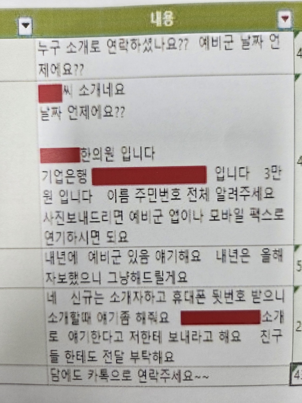 ▲예비군 훈련 연기용 허위진단서 발급한 한의사 A씨 구속기소 관련 증거자료 (서울중앙지검)