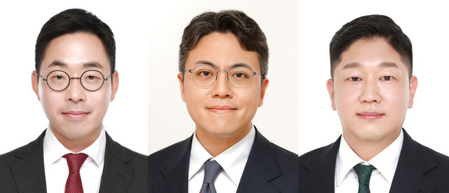 ▲왼쪽부터 강지훈, 장권영 대표 파트너, 김영훈 MD 파트너 (제공=BCG코리아)