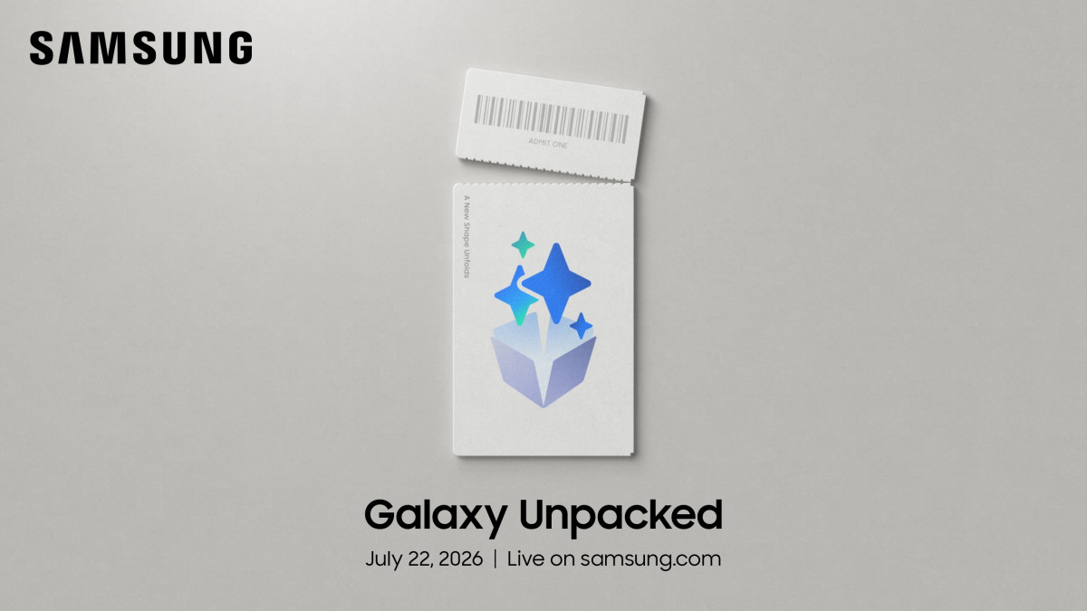 ▲갤럭시 언팩 2026(Galaxy Unpacked July 2026: A New Shape Unfolds) 초대장 이미지 (사진=삼성전자)