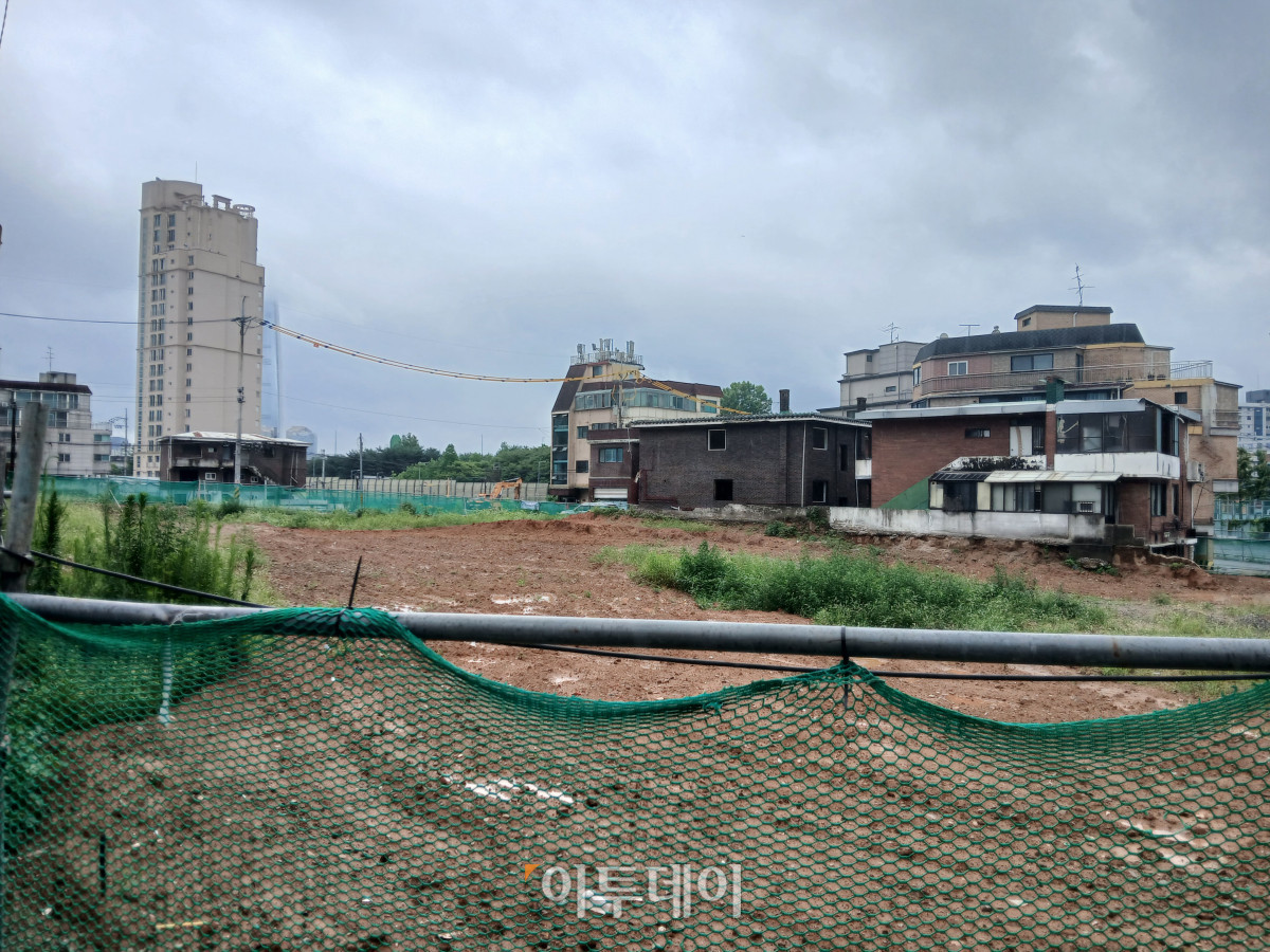 ▲8일 광진구 자양2동 681번지 일대. (이세령 기자 iselyeong@)