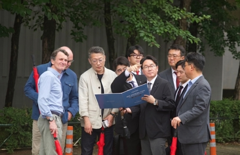 ▲IPARK현대산업개발이 광명시 재건축 시장의 최대어 중 하나인 광명 하안주공 6·7단지 재건축정비사업을 최고의 랜드마크로 조성하기 위해 미국의 글로벌 설계사 겐슬러(Gensler)와 협업한다. (사진제공=IPARK현대산업개발)