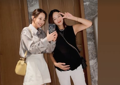 ▲배우 소유진과 김민경. (출처=소유진 SNS 갈무리)