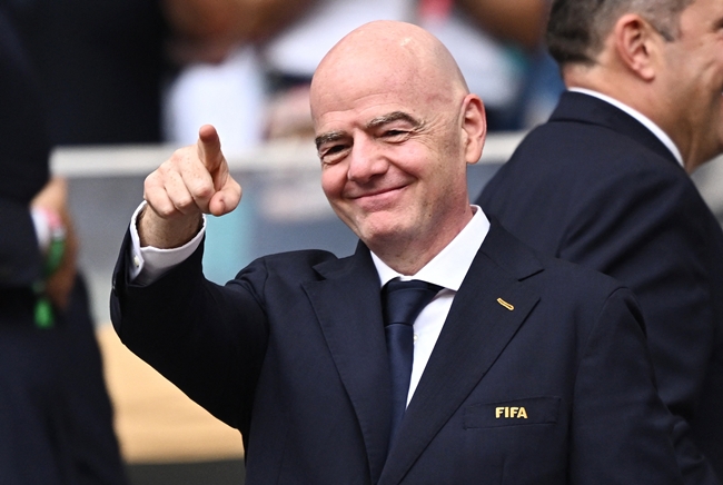 ▲잔니 인판티노 FIFA 회장. (로이터/연합뉴스)
