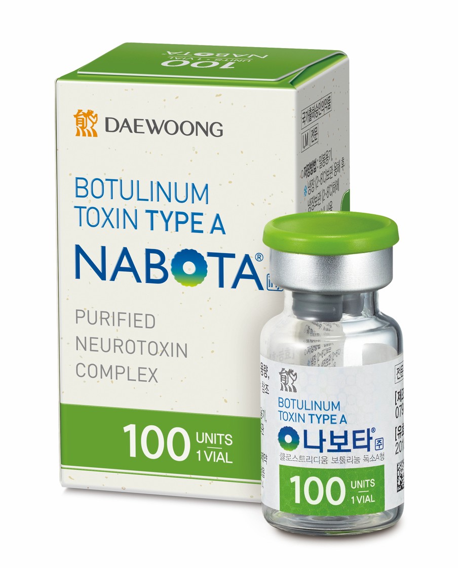 ▲대웅제약의 보툴리눔 톡신 나보타 제품 사진 (사진제공=대웅제약)