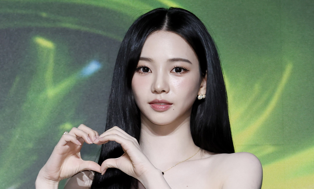 ▲그룹 에스파 카리나. (뉴시스)
