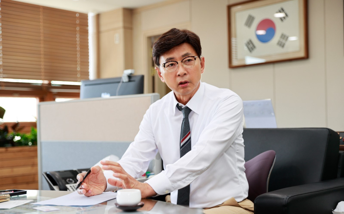 ▲김철우 전남광주특별시 보성군수. (사진제공=보성군)