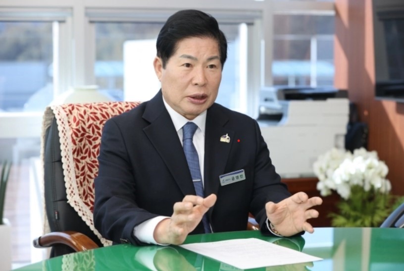▲공영민 전남광주통합특별시 고흥군수. (사진제공=고흥군)