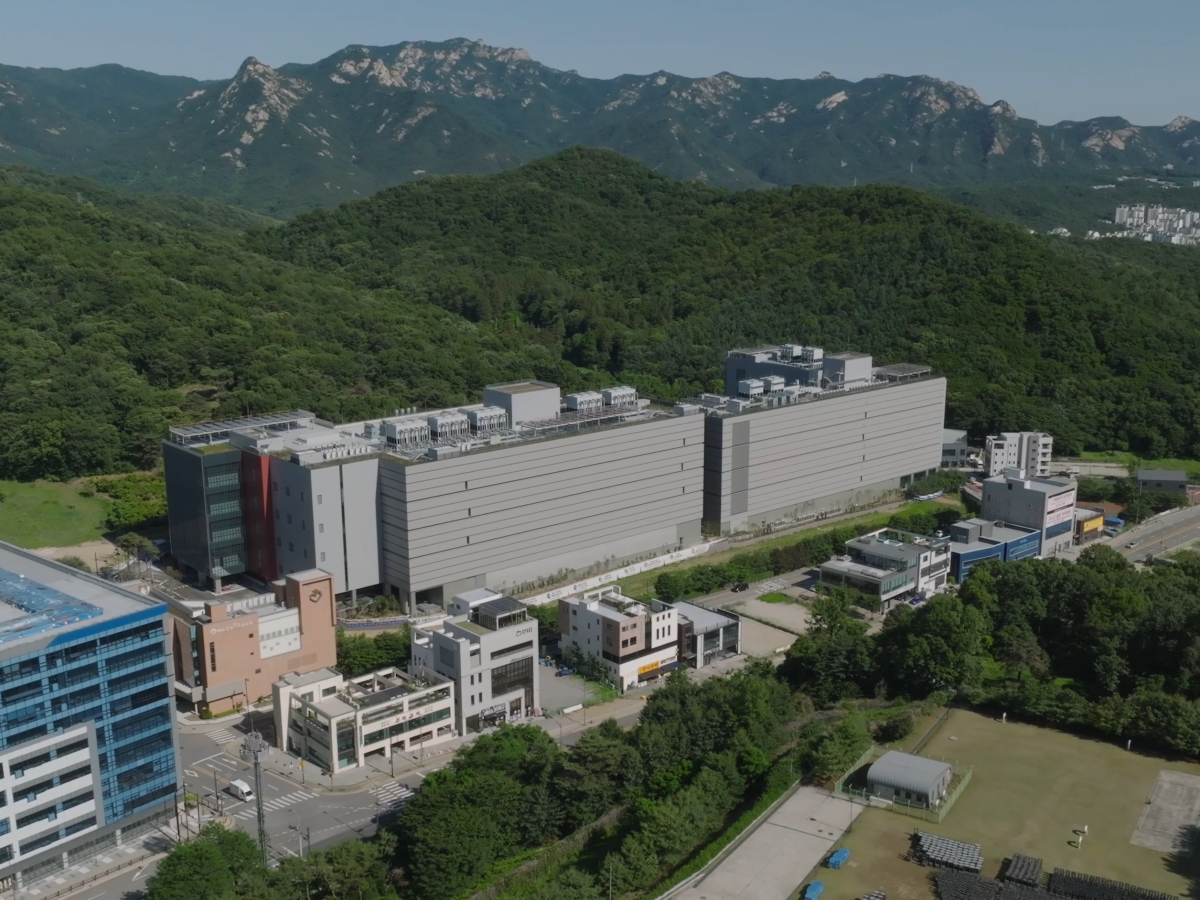 ▲고양 삼송 데이터센터 전경 (이지스자산운용)