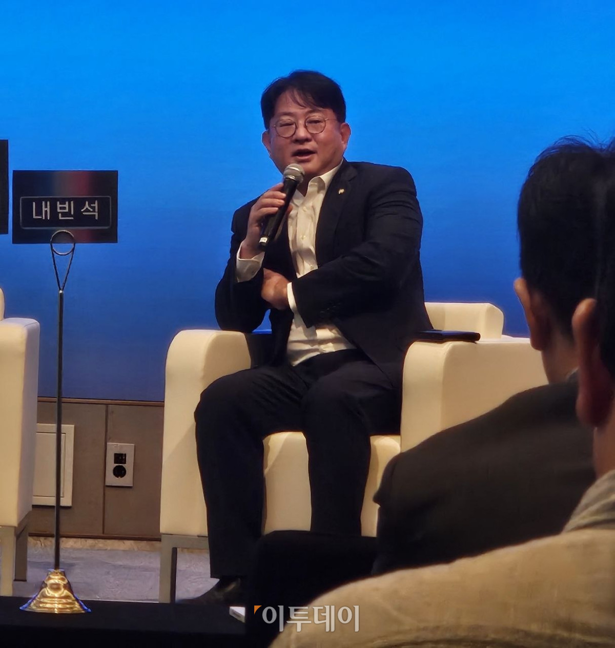 ▲박민규 더불어민주당 의원이 15일 ‘미국의 디지털자산 패권 전략과 한국의 대응’ 세미나에서 발언하고 있다. (박정호 기자 godot@)