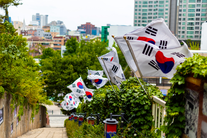 ▲제헌절 태극기 게양 위치 (게티이미지뱅크)