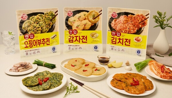 ▲오뚜기 '한입전 3종' (사진제공=오뚜기)