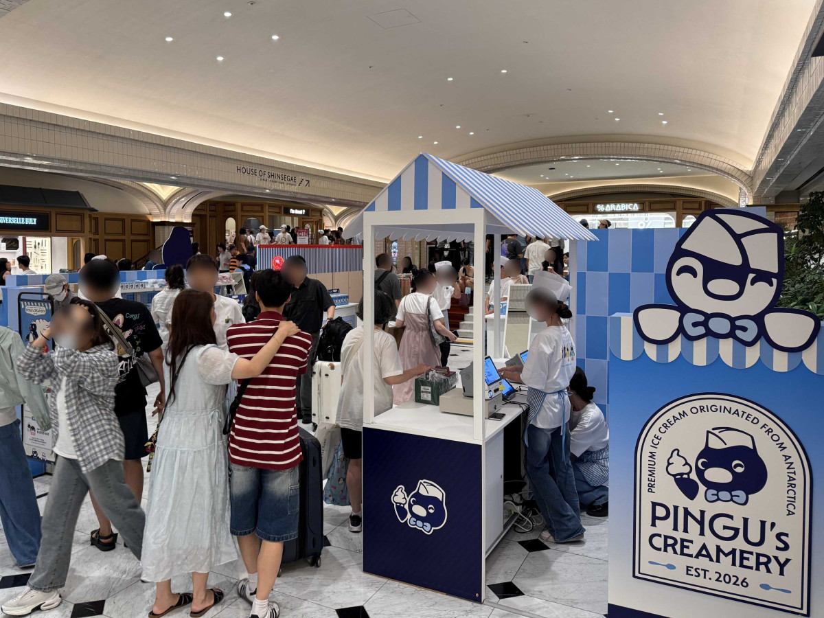 ▲신세계백화점 강남점 핑구 팝업 (사진제공 신세계백화점)