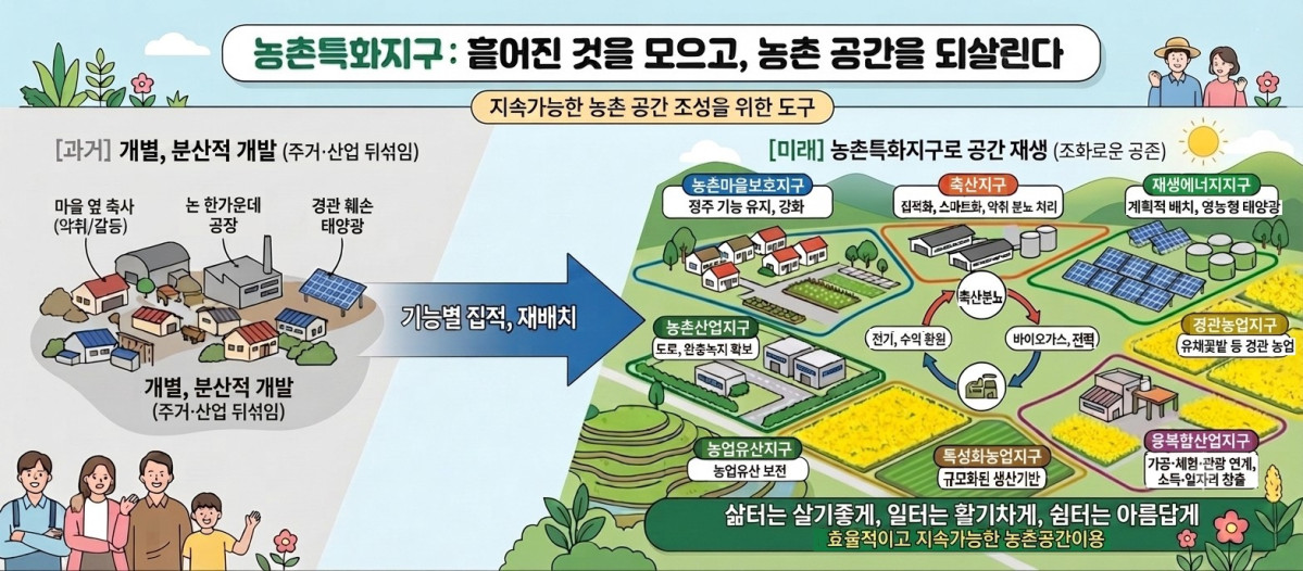 ▲농촌특화지구 (자료제공=농림축산식품부)