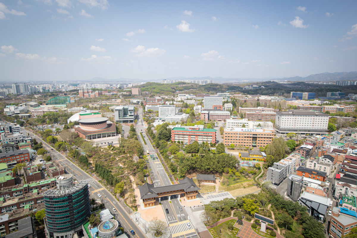 ▲수요 기반의 맞춤형 인재양성을 위한 첨단산업 계약학과가 설치될 전북대학교 캠퍼스 전경 (사진=현대차)