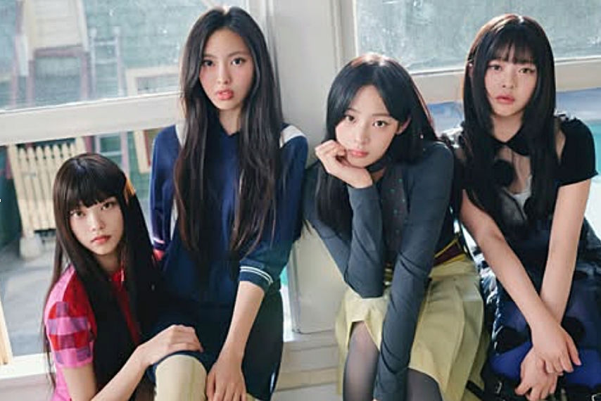 ▲그룹 뉴진스. (출처=뉴진스 공식 SNS)