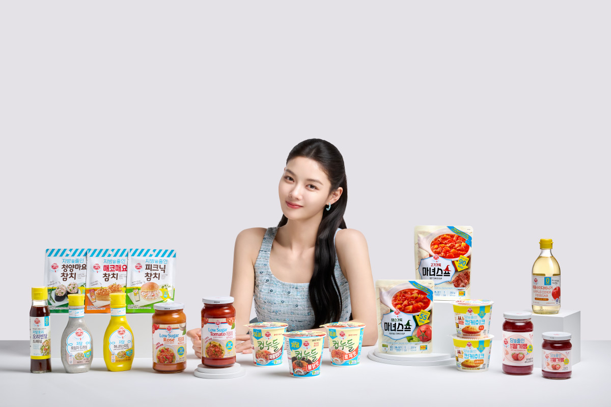 ▲오뚜기 '라이트앤조이' 브랜드 모델, 배우 김유정 (사진제공=오뚜기)