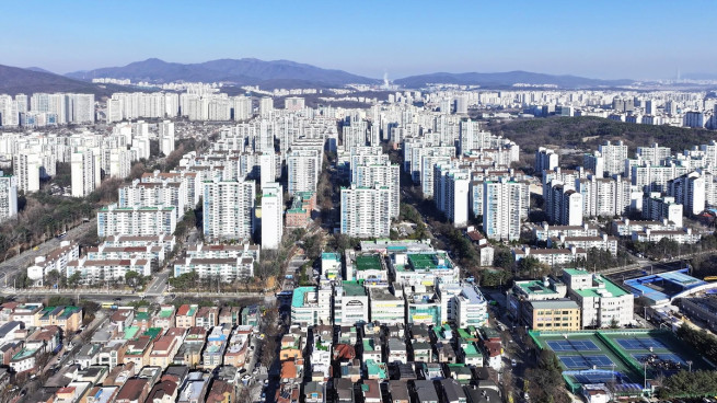 ▲성남 분당신도시. (사진제공=성남시)