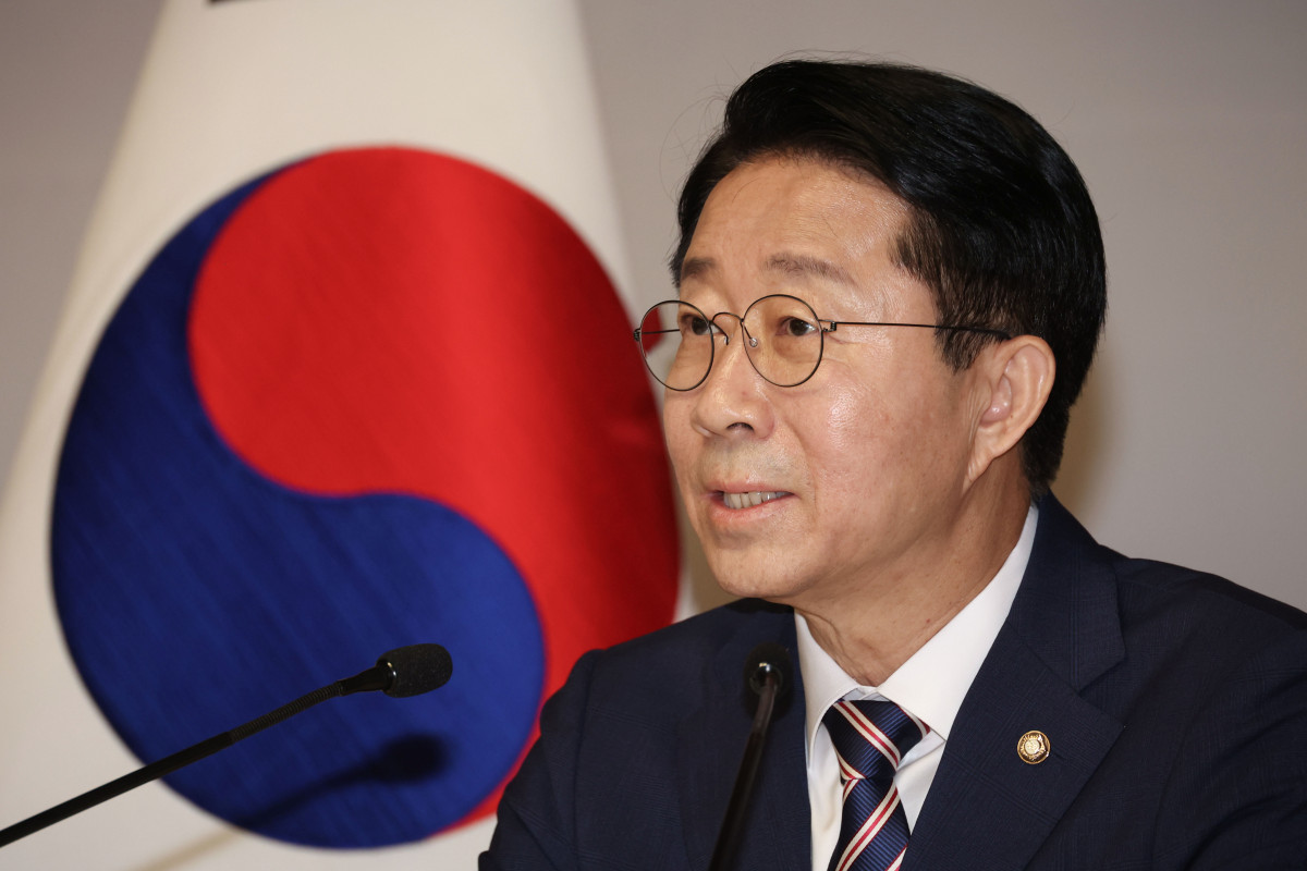 ▲조정식 국회의장이 28일 서울 여의도 국회 사랑재에서 취임 후 첫 기자간담회를 하고 있다. 사진=연합뉴스