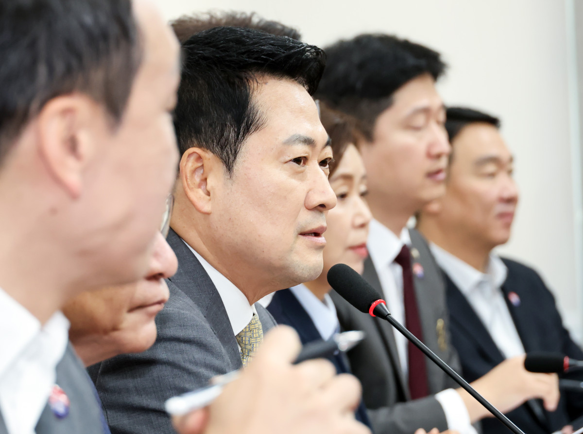▲국민의힘 장동혁 대표가 30일 국회에서 열린 최고위원회의에서 발언하고 있다. (연합뉴스)
