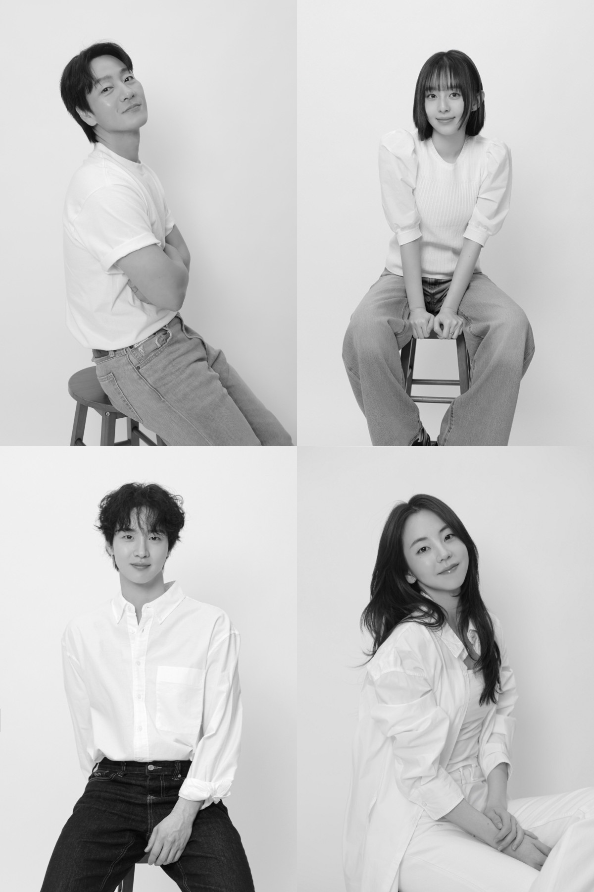 ▲초록우산 '동행'에 내레이션 재능기부로 참여한 박해수·박지후·장동윤·안소희. (사진제공=BH엔터테인먼트)